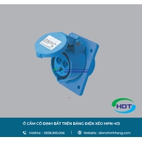 Ổ CẮM CỐ ĐỊNH BẮT TRÊN BẢNG ĐIỆN XÉO MPE MPN-413