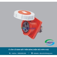 Ổ CẮM CỐ ĐỊNH BẮT TRÊN BẢNG ĐIỆN XÉO MPE MPN-4452