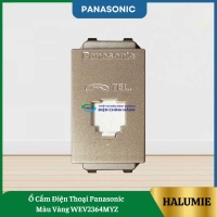 Ổ Cắm Điện Thoại Panasonic Màu Vàng WEV2364MYZ