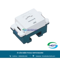 Ổ cắm điện thoại WNTG15649W