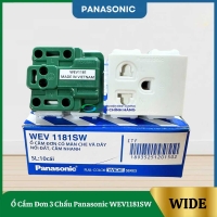Ổ Cắm Đơn 3 Chấu Panasonic WEV1181SW