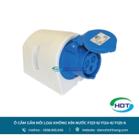 Ổ cắm gắn nổi loại không kín nước PCE F123-6