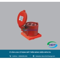Ổ CẮM LOẠI CỐ ĐỊNH BẮT TRÊN BẢNG ĐIỆN MPE MPN-324