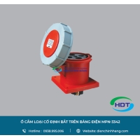 Ổ CẮM LOẠI CỐ ĐỊNH BẮT TRÊN BẢNG ĐIỆN MPE MPN-3342