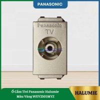 Ổ Cắm Tivi Panasonic Halumie Màu Vàng WEV2501MYZ