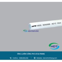 ỐNG LUỒN DÂY ĐIỆN PVC Ø 32 (750N) MPE A9032