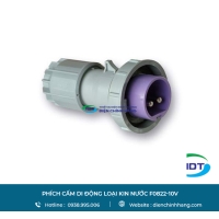 Phích cắm di động loại kín nước PCE F0822-10V