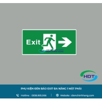 PHỤ KIỆN ĐÈN BÁO EXIT MPE ĐA NĂNG 1 MẶT PHẢI PKEXR