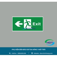 PHỤ KIỆN ĐÈN BÁO EXIT MPE ĐA NĂNG 1 MẶT TRÁI PKEXL