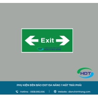 PHỤ KIỆN ĐÈN BÁO EXIT MPE ĐA NĂNG 1 MẶT TRÁI PHẢI PKEXLR