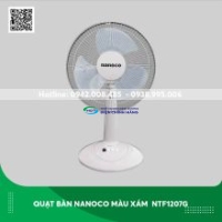 Quạt bàn Nanoco màu xám NTF1207G