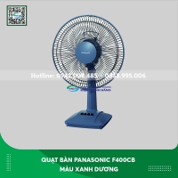Quạt bàn Panasonic F400CB màu xanh dương