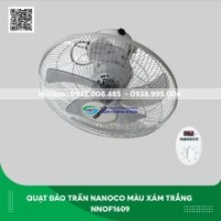 Quạt đảo trần Nanoco màu xám trắng NOF1609