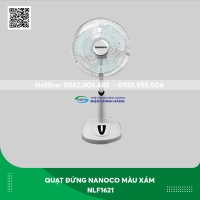 Quạt đứng Nanoco màu xám NLF1621