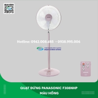 Quạt đứng Panasonic F308NHP màu hồng