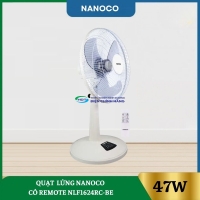 Quạt Lửng Nanoco Có Remote NLF1624RC-BE