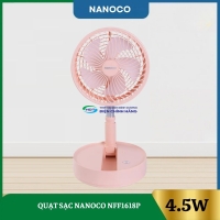Quạt Sạc Nanoco NFF1618P