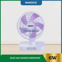 Quạt Sạc Nanoco NRF6219W