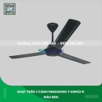 Quạt trần Panasonic 3 cánh F60MZ2-K màu đen