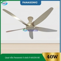 Quạt trần Panasonic 5 cánh F-60GDS-BE màu beige