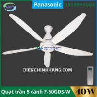 Quạt Trần Panasonic 5 Cánh F-60GDS-W