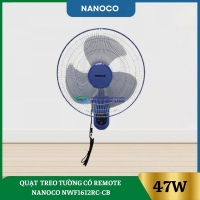 Quạt Treo Tường Có Remote Nanoco NWF1612RC-CB
