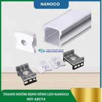 Thanh Nhôm Định Hình Led Nanoco NST-AB1714