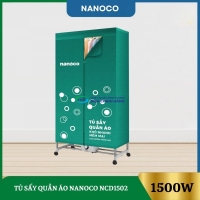 Tủ Sấy Quần Áo Nanoco NCD1502