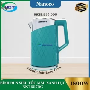 BÌNH ĐUN SIÊU TỐC MÀU XANH LỤC NKT1817DG