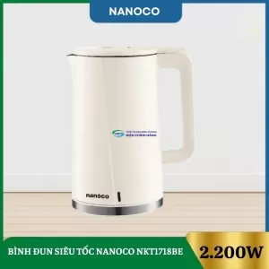 Bình Đun Siêu Tốc Nanoco NKT1718BE