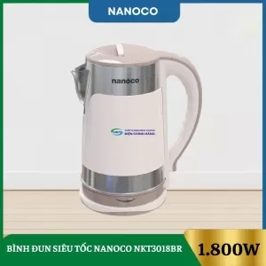 Bình Đun Siêu Tốc Nanoco NKT3018BR