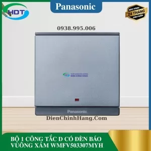 BỘ 1 CÔNG TẮC D CÓ ĐÈN BÁO VUÔNG XÁM WMFV503307MYH