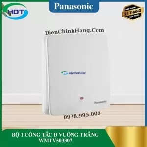 BỘ 1 CÔNG TẮC D VUÔNG TRẮNG WMTV503307