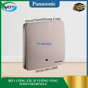 BỘ 1 CÔNG TẮC D VUÔNG VÀNG WMTV503307MYZ