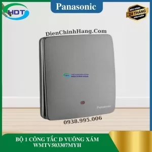 BỘ 1 CÔNG TẮC D VUÔNG XÁM WMTV503307MYH