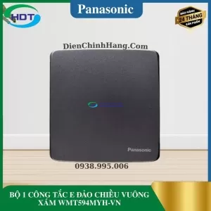 BỘ 1 CÔNG TẮC E ĐẢO CHIỀU VUÔNG XÁM WMT594MYH-VN