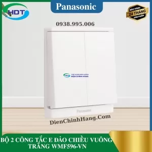 BỘ 2 CÔNG TẮC E ĐẢO CHIỀU VUÔNG TRẮNG WMF596-VN