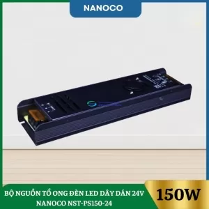 Bộ Nguồn Tổ Ong Đèn Led Dây Dán 24V Nanoco NST-PS150-24