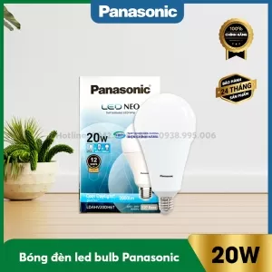 Bóng đèn led bulb 20w Panasonic Neo LDAHV20DH6T ánh sáng trắng