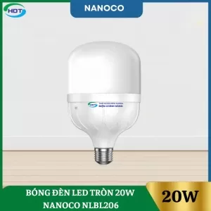 Bóng Đèn Led Tròn 20W Nanoco NLBL206 / NLBL203