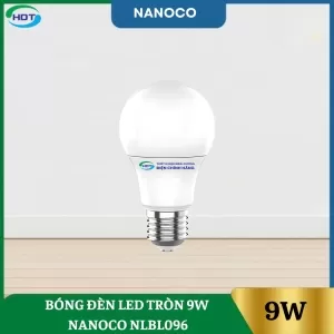 Bóng Đèn Led Tròn 9W Nanoco NLBL093 / NLBL096