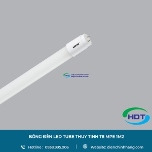 BÓNG ĐÈN LED TUBE THỦY TINH T8 MPE 1M2