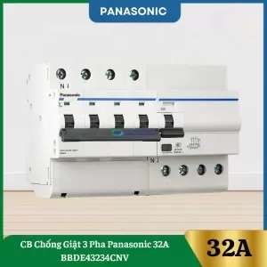 CB Chống Giật 3 Pha Panasonic 32A BBDE43234CNV