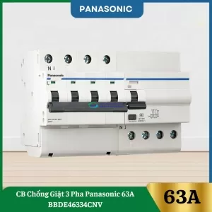 CB Chống Giật 3 Pha Panasonic 63A BBDE46334CNV
