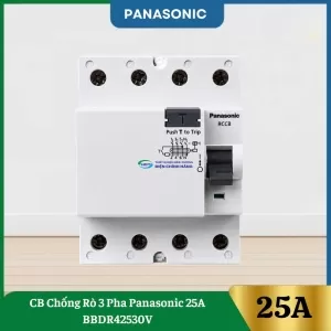 CB Chống Rò 3 Pha Panasonic 25A BBDR42530V