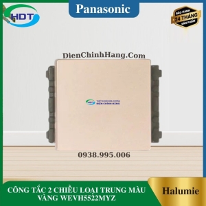 CÔNG TẮC 2 CHIỀU LOẠI TRUNG MÀU VÀNG WEVH5522MYZ