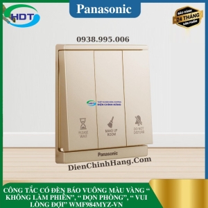 CÔNG TẮC CÓ ĐÈN BÁO VUÔNG MÀU VÀNG KHÔNG LÀM PHIỀN, DỌN PHÒNG, VUI LÒNG ĐỢI WMF984MYZ-VN