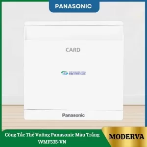 Công Tắc Thẻ Vuông Panasonic Màu Trắng WMF535-VN