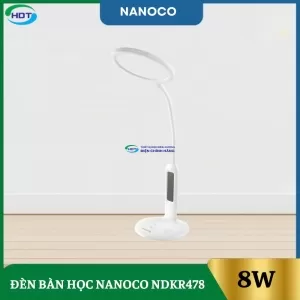Đèn Bàn Học 8W Nanoco NDKR478