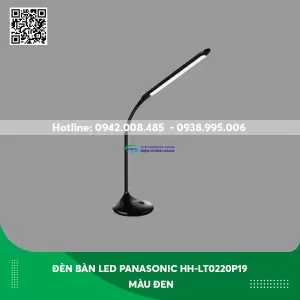 Đèn bàn LED Panasonic HH-LT0220P19 màu đen